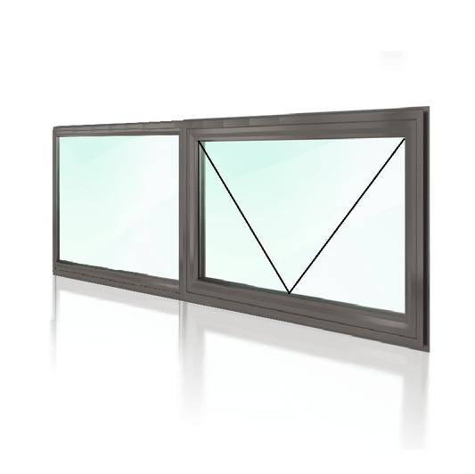 Awning Window OX 1457 H x 2410 W