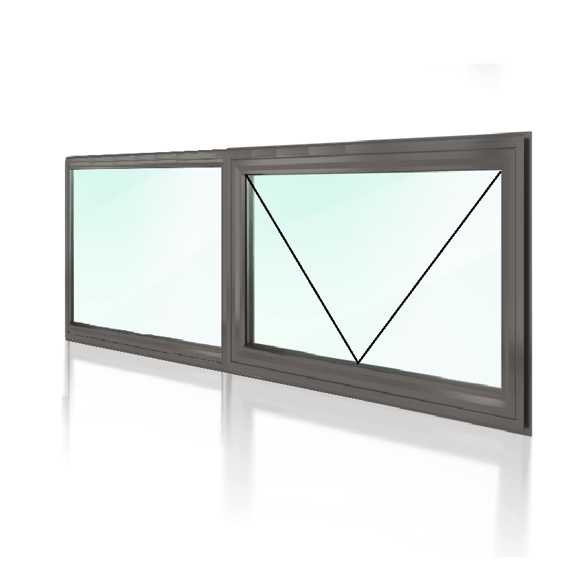 Awning Window OX 514 H x 2410 W