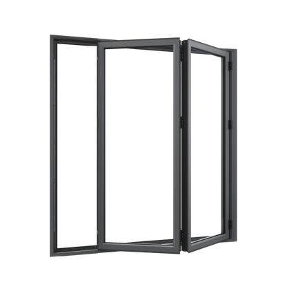 Bifold Doors 2-STACKING RIGHT (OPEN OUT) 2400 H x 1450 W