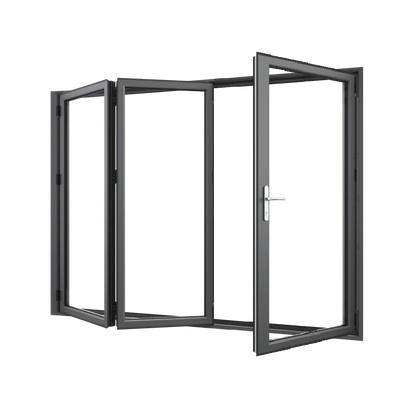 Bifold Doors 1-STACKING RIGHT / 2-LEFT (OPEN OUT) 2100 H x 2710 W