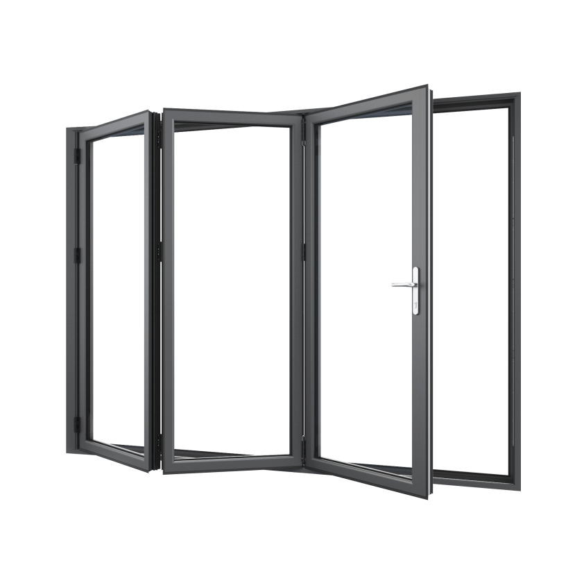 Bifold Doors 3-STACKING LEFT  (OPEN OUT) 2100 H x 2710 W