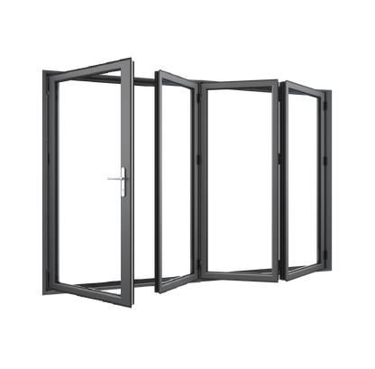 Bifold Doors 3-STACKING RIGHT / 1-LEFT (OPEN OUT) 2400 H x 3610 W