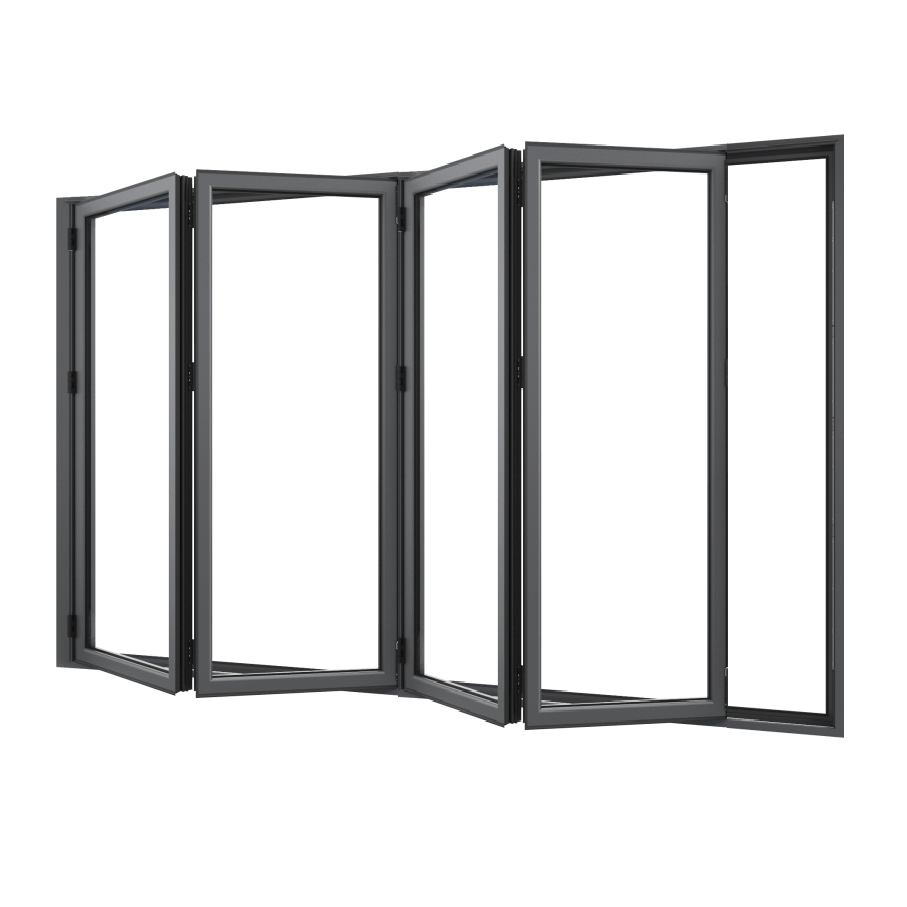 Bifold Doors 4-STACKING LEFT (OPEN OUT) 2100 H x 3610 W