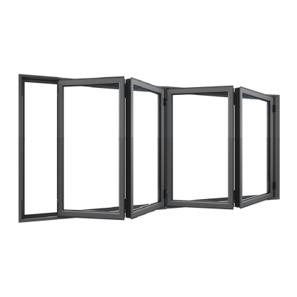 Bifold Window 4-STACKING RIGHT (OPEN OUT) 1200 H x 2900 W