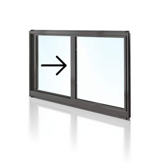 Sliding Window XO 1029 H x 610 W