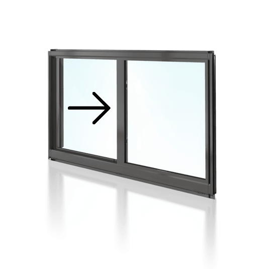 Sliding Window XO 1380 H x 2410 W