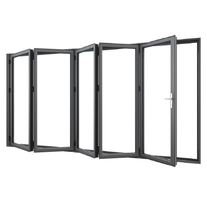 Bifold Doors 5-STACKING LEFT (OPEN OUT) 2100 H x 4510 W