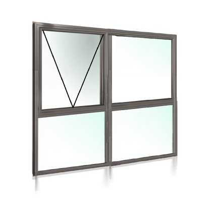 Awning Window XO + Lowlite 1800 H x 2450 W