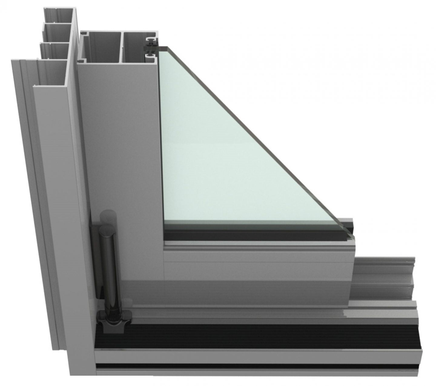 Bifold Doors 2-STACKING RIGHT / 1-LEFT (OPEN OUT) 2400 H x 2150 W