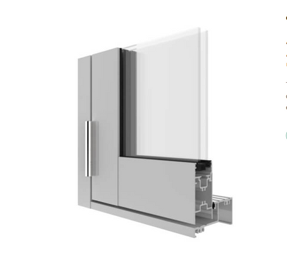 Hinged Door (LEFT HINGE) (OPEN IN) 2400 H x 1200 W